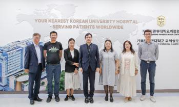 가톨릭관동대학교 국제성모병원 찾은 몽골 보건국...스마트 의료환경에 ‘엄지 척’