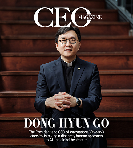 The CEO Magazine 글로벌 판 커버모델 고동현 신부